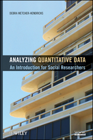 Analyzing Quantitative Data: An Introduction for Social Researchers