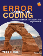 Error Correction Coding: Mathematical Methods andAlgorithms