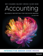 Accounting: Business Reporting for Decision Making 7e Print and Interactive E-Text