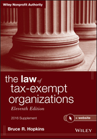 The Law of Tax-Exempt Organizations + Website, Eleventh Edition Supplement