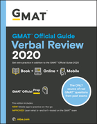 GMAT Official Guide 2020 Verbal Review