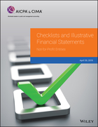 Checklists and Illustrative Financial Statements:Not-for-Profit Entities, 2019