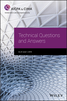 AICPA Technical Questions and Answers, 2019