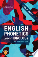 English Phonetics and Phonology - An Introduction