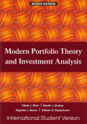 Modern Portfolio Theory and Investment Analysis, 8th Edition International Student Version