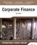 Fundamentals of Corporate Finance, 3rd Edition International Student Version