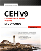 CEH v9: Certified Ethical Hacker Version 9Study Guide