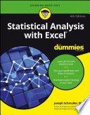 Statistical Analysis with Excel For Dummies, 4th Edition