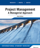 Project Management: A Managerial Approach, 9th Edition International Student Version