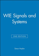 WIE Signals Systems 2e Intl Ed