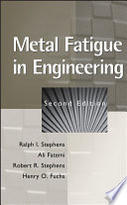 Metal Fatigue 2e