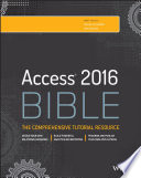 Access 2016 Bible