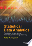 Statistical Data Analytics