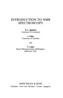 Introduction to NMR Spectroscopy