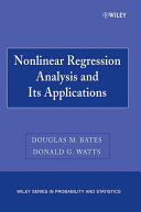 Nonlinear Regression Analysis & Applns P