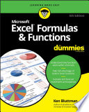 Excel Formulas & Functions For Dummies, 5th Edition