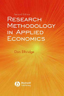 Research Methodology in Applied Economics, 2nd Edition