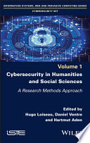 Cybersecurity in Humanities and Social Sciences -A Research Methods Approach