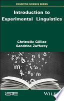 Introduction to Experimental Linguistics