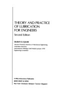 Lubrication for Engineers 2e