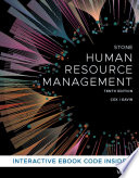 Human Resource Management, 10th Edition Print andInteractive E-Text