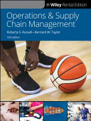 Operations and Supply Chain Management, 10th Edition