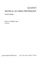 Carmichael's Manual of Child Psychology