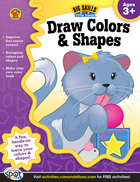 Draw Colors & Shapes Workbook, Grades Preschool - K