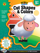 Cut Shapes & Colors Workbook, Grades Preschool - K