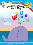 Puzzles and Games: Word Play, Grade 2