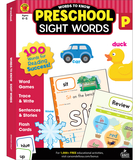 Words to Know Sight Words, Grade Preschool