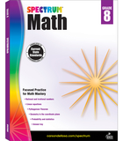 Spectrum Math Workbook, Grade 8