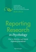 REPORTING RESEARCH IN PSYCHOLOGY