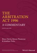 The Arbitration Act 1996 - A Commentary 5e