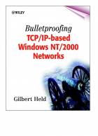 Bulletproofing TCP/IP-based Windows NT/2000Networks