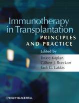 Immunotherapy in Transplantation - Principles andPractice